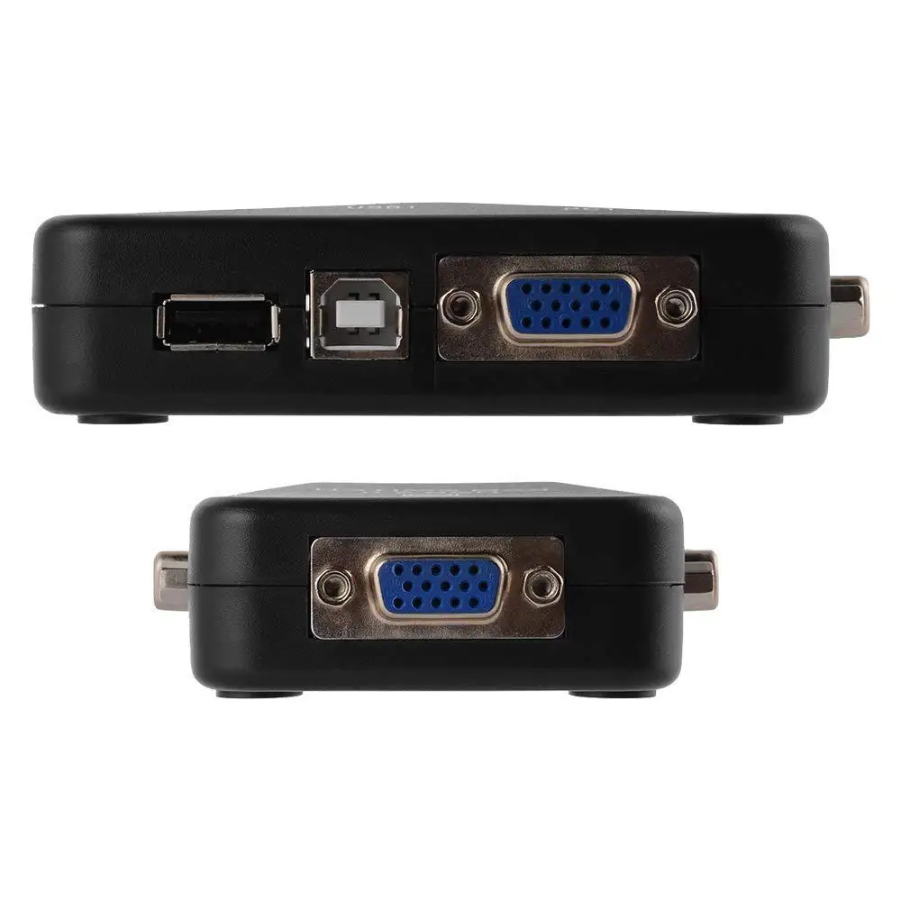 USB KVM-переключатель 2-портовый VGA SVGA-переключатель 2 0 мыши Клавиатура 1920*1440