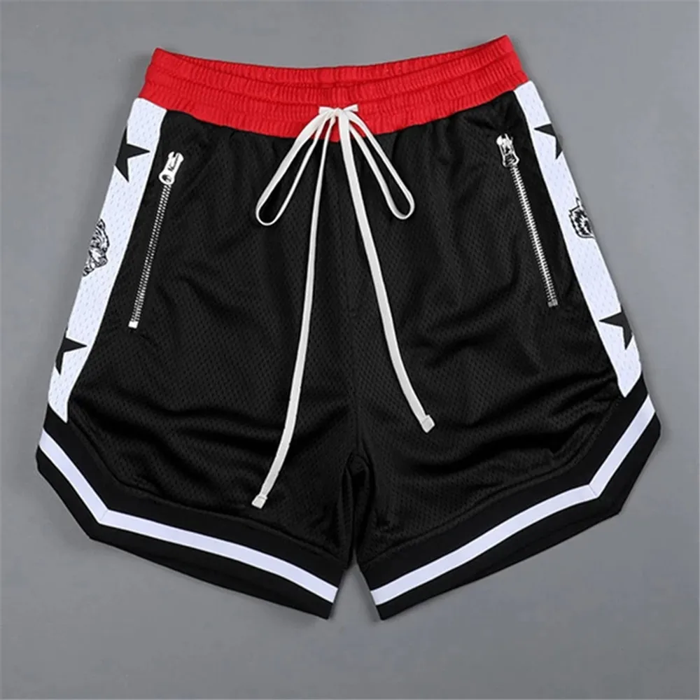 2023 new Men's Casual Shorts Summer New Running Fitness Fast-drying Trend Short Pants Loose Basketball Training Pants