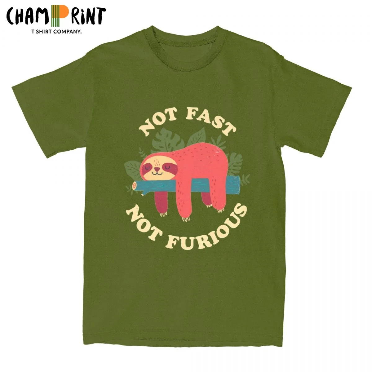 

Not Fast Not Furious Cartoons Printing Men Tee Shirts Breathable Brand Tops Street Fashion T-shirt Mens Casual Summer T Shirts