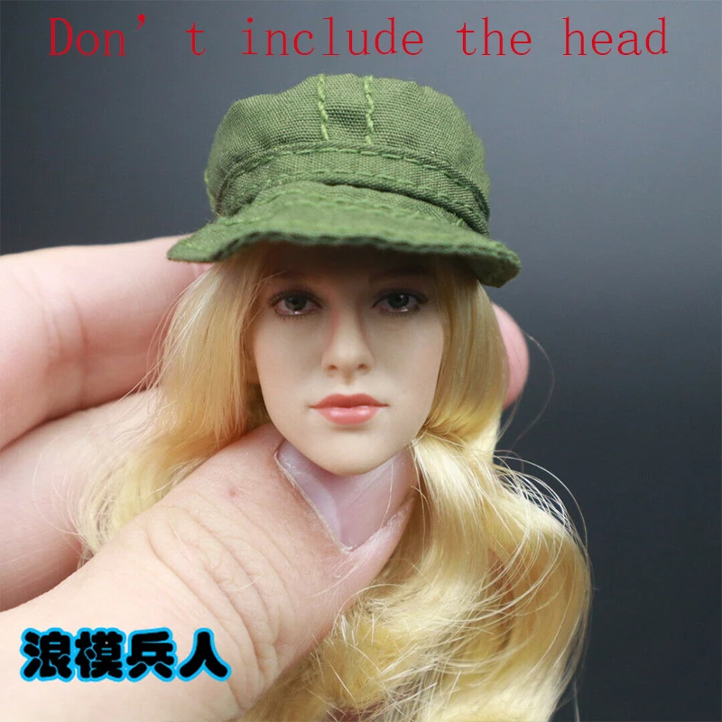 

1/6 Soldier Cap Hat Accessories Model Fit 12'' Male /Female Figure Body