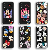 disney minnie mickey donald duck phone case for huawei honor 30 20 10 9 8 8x 8c v30 lite view 7a pro
