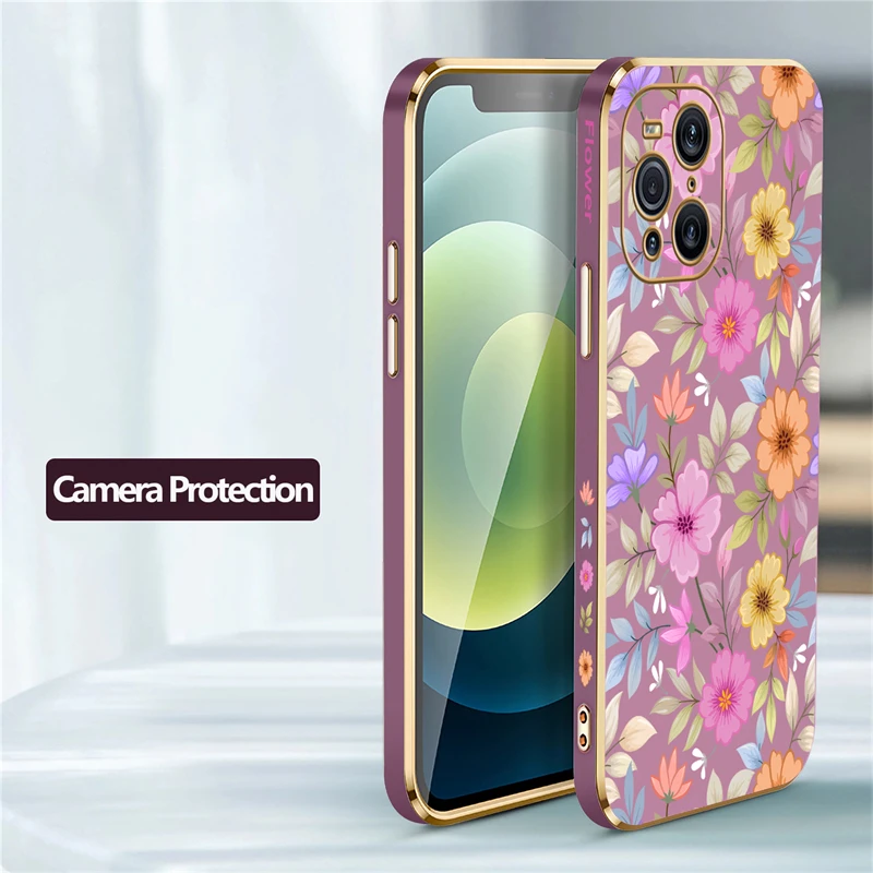 Силиконовый чехол для OPPO Find X3 Pro X2 NEO X5 Lite F11 F5 F7 F9 F21 R17