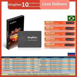 SSD-накопитель KingDian SATA3, 2,5 дюйма, 128 ГБ, 120 ГБ, 256 ГБ, 240 ГБ, 512 ГБ, 1 ТБ, 480, внутренний жесткий диск для компьютера