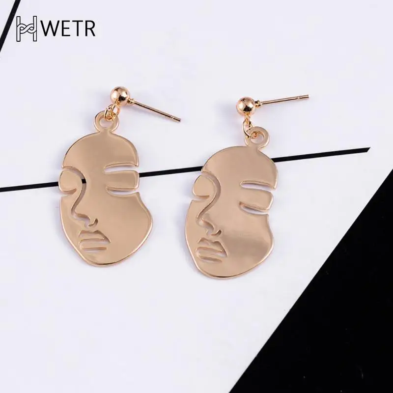 

Abstract Face Shape Earring Mold Resin Silicone DIY Epoxy Mould Decor Keyring