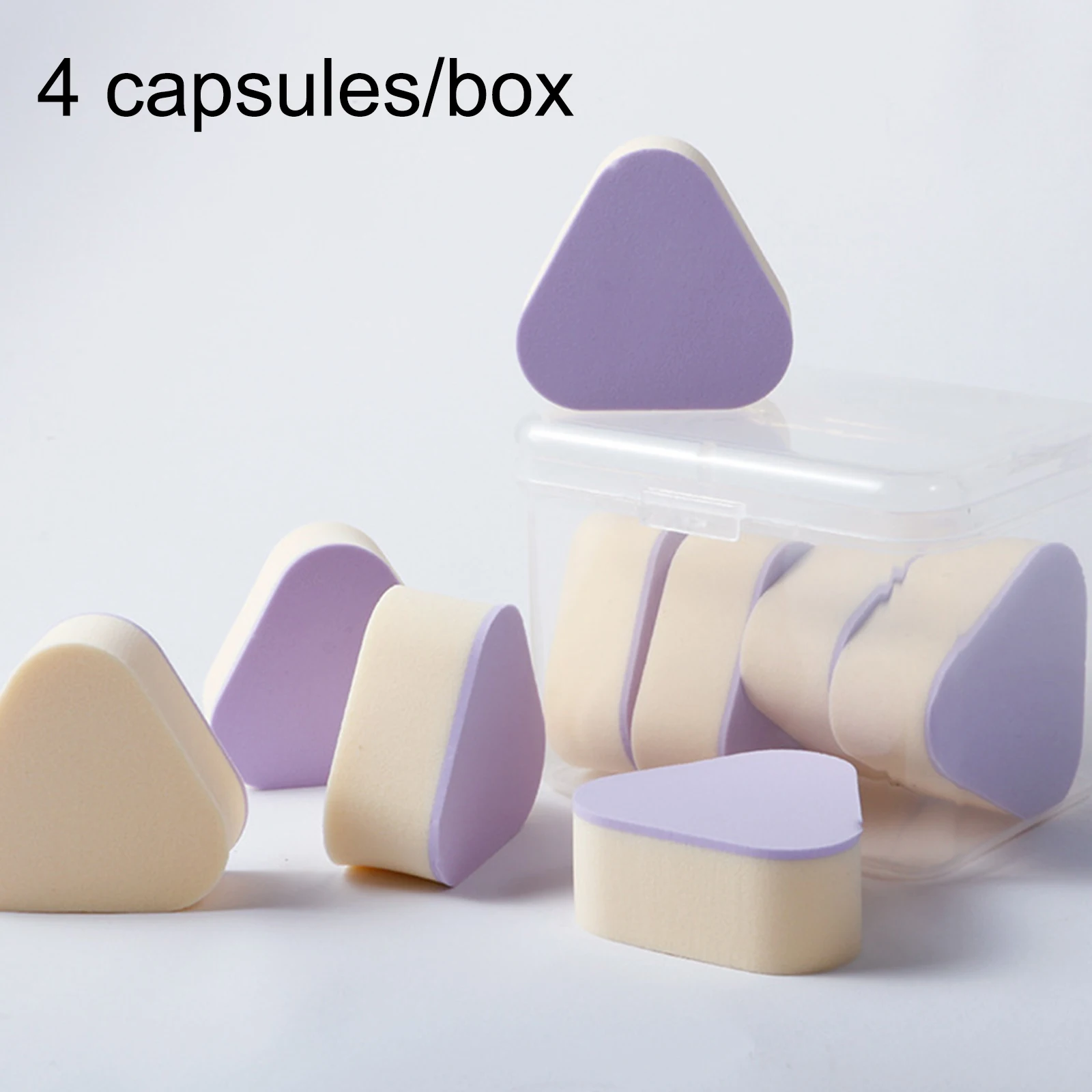 

4Pcs Set Make Up Beauty Blender Makeup Sponges Set Face Cosmetic Sponge Powder Puff For Foundation Cream Concealer Tools