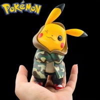 10cm pokemon anime figure star pikachu kawaii fashion clothes trend model toys doll inside the car ornaments childrens gifts