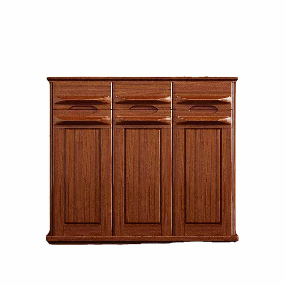 

Solid Wood Shoe Cabinet Living Room Storage Shoe Cabinet New Chinese Style Of Design The Corners Are Smooth And Polished
