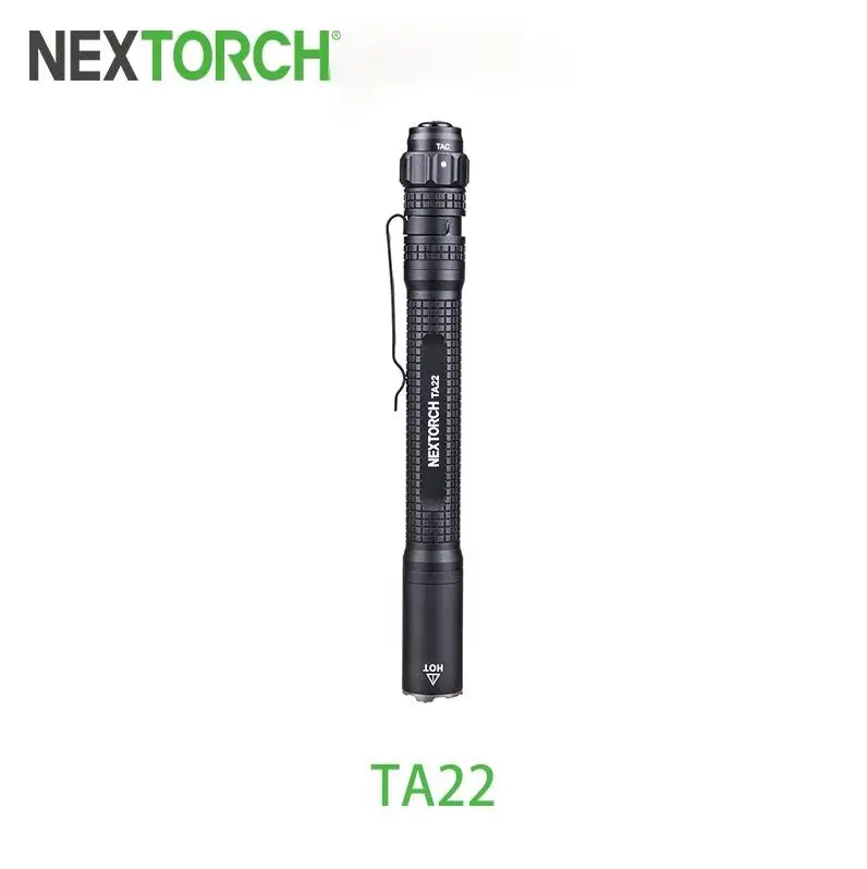 Фото NEXTORCH TA22 EDC USBC перезаряжаемый многорежимный фонарик высокой яркости Тактический портативный фонарик-ручка IPX8 №1