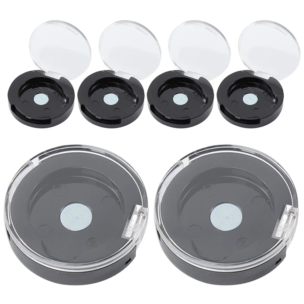 4 шт. белые тени для век 26 мм сменная коробка 6 магнит-дозатор пустые коробки