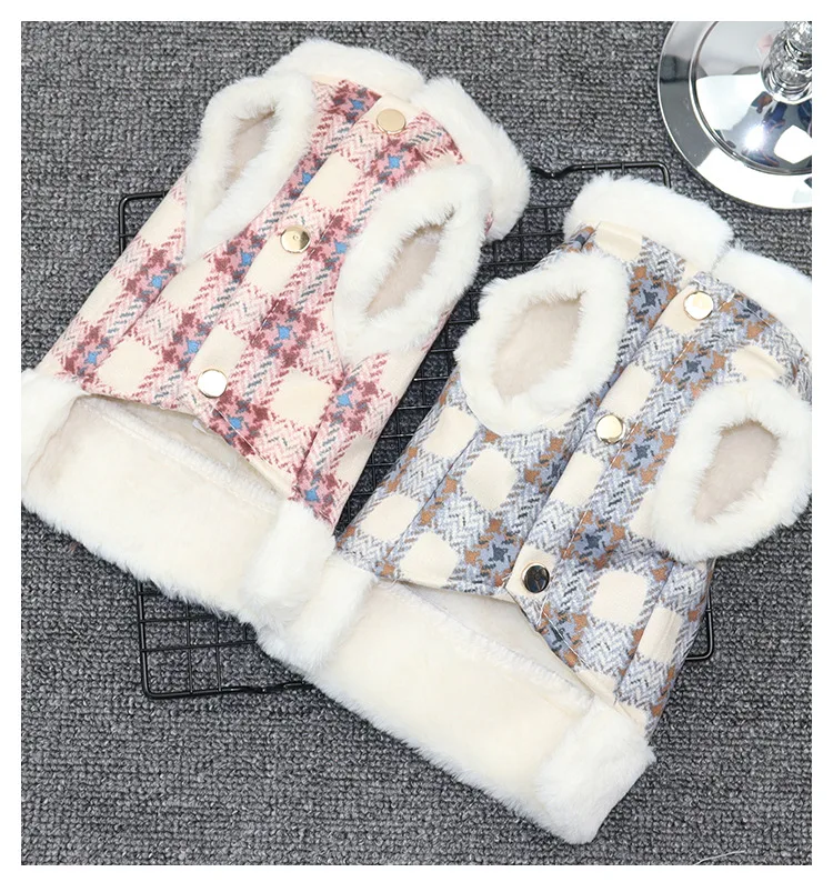

Pet Warm Sweater Autumn Winter Medium Small Cat Dog Clothes Cute Vest Fashion Harness Kitten Puppy Sweet Coat Poodle Chihuahua