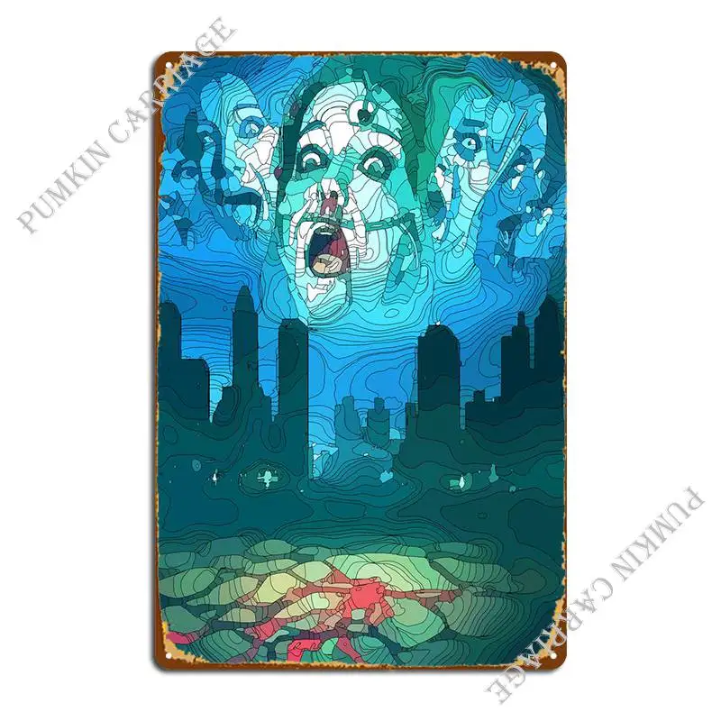 

Манхэттен, детский металлический знак, дизайнерский классический настенный плакат