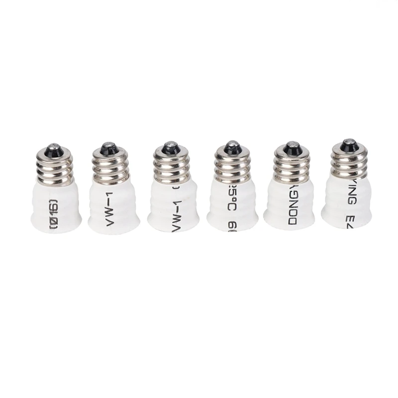 

24-Pack E12 To E14 White Bulb Converter LED Light Holder Lamp Adapter Socket Changer High Quality