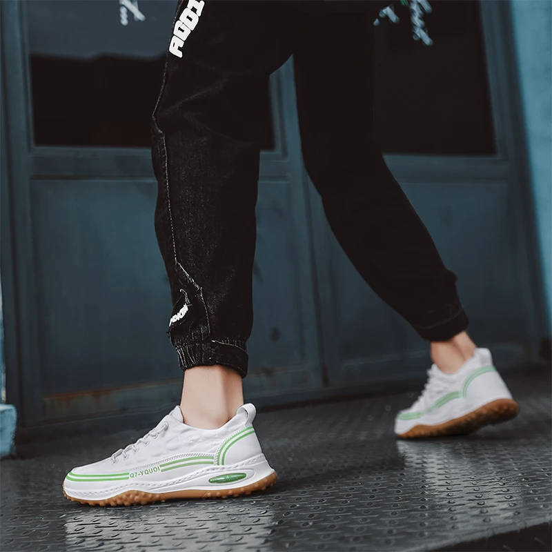 2022 New Golf Shoes Spikeless Golf Sneakers Men's Outdoor Jogging Walking Shoes Fitness Golf Breathable Sneakers Men