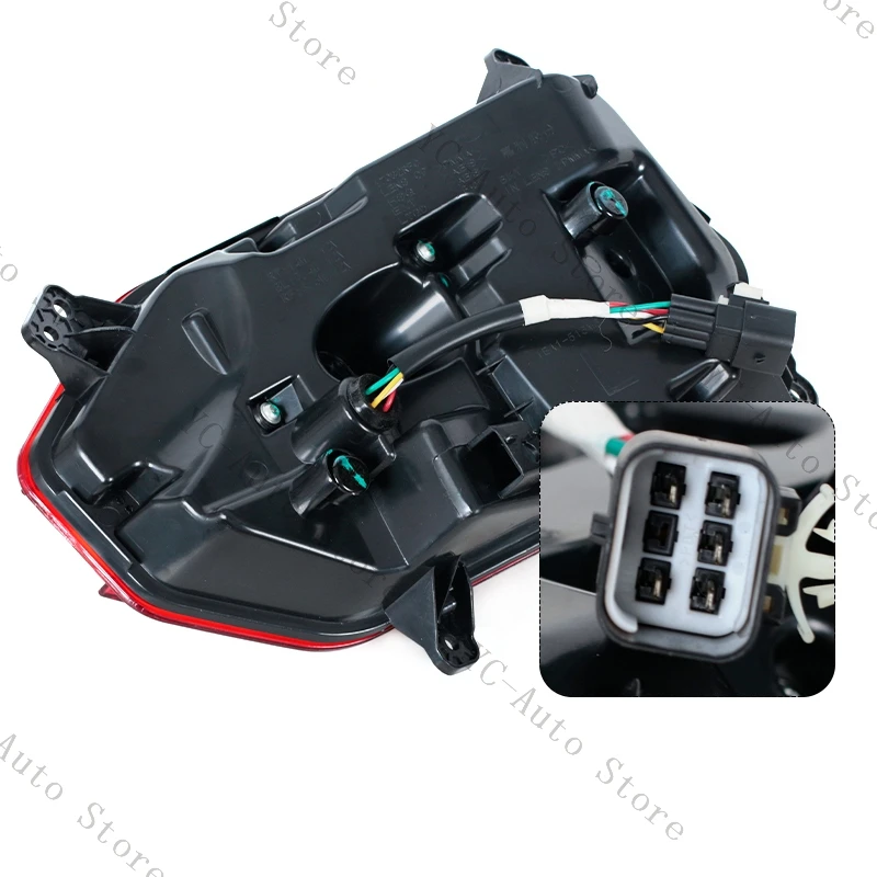 Для FAW Bestune T77 светодиодный фонарь заднего бампера стоп-сигнал отражатель