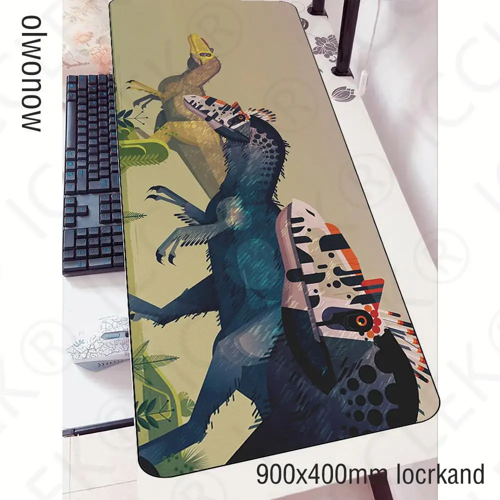

Dinosaur mouse pad home gamer HD pattern 90x40cm notbook mouse mat gaming mousepad Fashion pad mouse desk padmouse mats