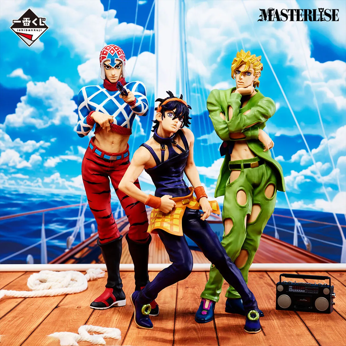 Коллекционная фигурка Bandai Spirits Ichiban Kuji Jojo No Kimou Na Bouken Guido Mista