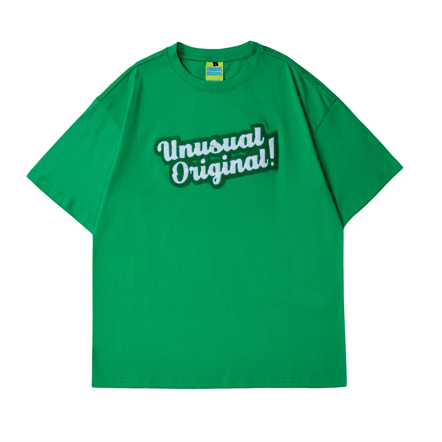 

Футболка с вышивкой в стиле харадзюку, летняя свободная футболка с круглым вырезом и короткими рукавами, в стиле хип-хоп, для мужчин и женщин