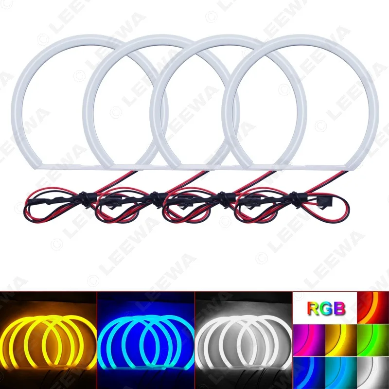 

Applicable to for BMW E36 / E38 / E39 / E46 with lens (99-04) cotton angel eye 131mm * 4