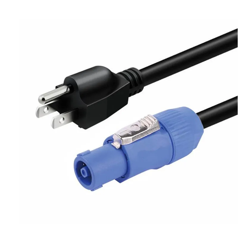 10 шт./лот подвижный головной светильник кабель питания разъем обмена на Powercon US Euro