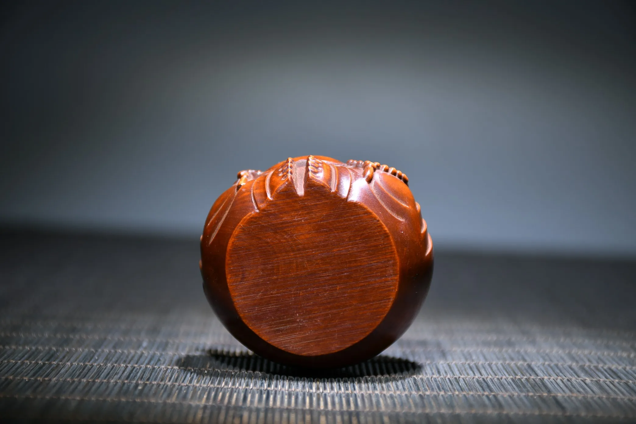 Китайская народная коллекция 6 дюймов старая бронзовая латунная патина