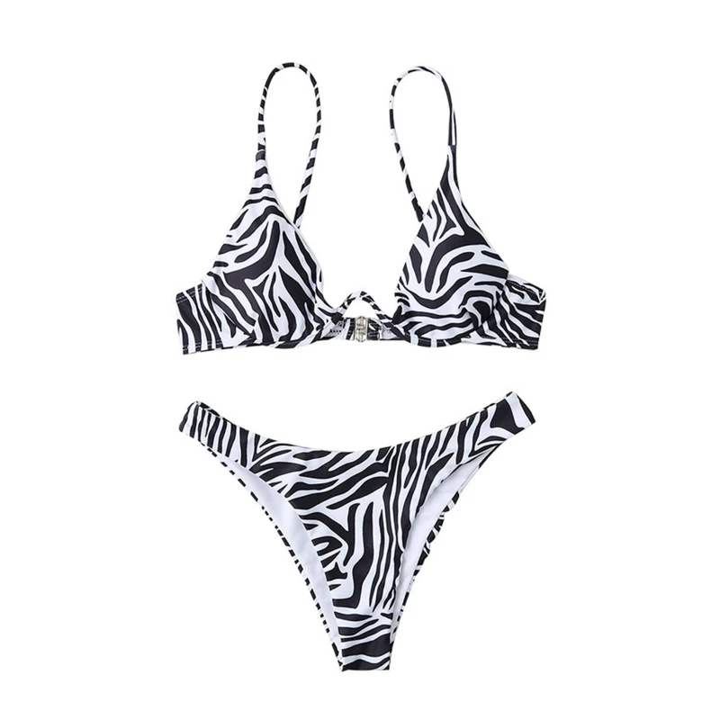 

Купальник-бикини с принтом, облегающая пляжная одежда, сексуальные стринги, купальный костюм с маленькой грудью, Обложка, купальный костюм ...