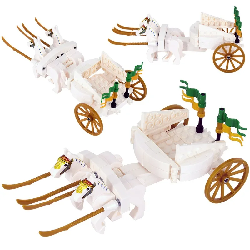 Фото Новые конструкторы LEGO: Животные, Жеребята, Пони, Боевые кони, Конные колесницы, Летающие кони, MOC, Игрушки-конструкторы, Совместимые с LEGO №4