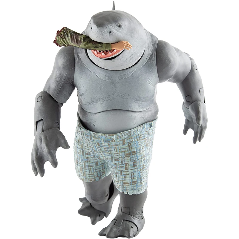 Фото Игрушки Mcfarlane 15088-9 Dc отряд самоубийц фильм-Megafig-King Shark (Золотая этикетка) 7-дюймовая экшн-фигурка подарок для детей №3