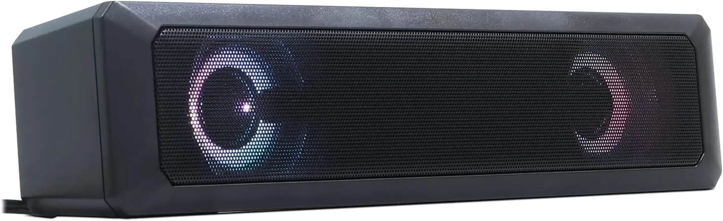 

Caixa De Som Pc Computador Notebook Gamer Subwoofer Usb Led caixa de som