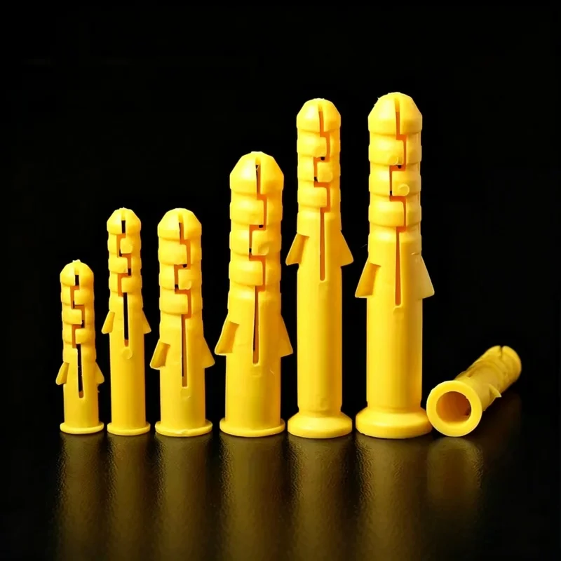 Beicai 10-1000 шт. пластиковые распорные дюбели M6, M8, M10, резиновые заглушки, нейлоновые распорные винты-анкеры, дюбели для стен (art.: 3920dbe7dd92a) - 3920dbe7dd92a