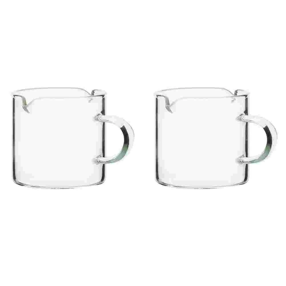 

Cup Pitcher Creamer Coffee Measuring Espresso Cups Mini Seasoning Spout Delicate Bowl Shot Gravy Adorable Supply Mugs Cappuccino