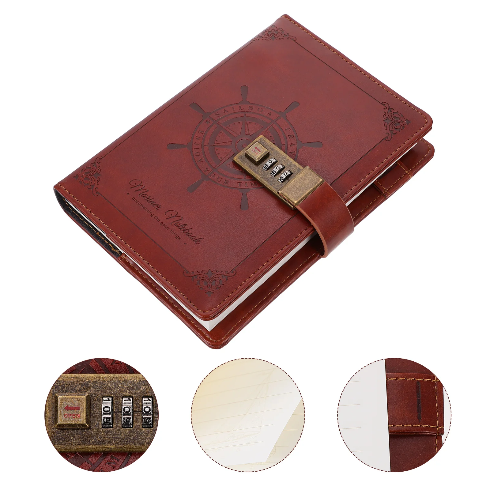 Блокнот моряк детские офисные блокноты пустая страница папка из сплава журнал с