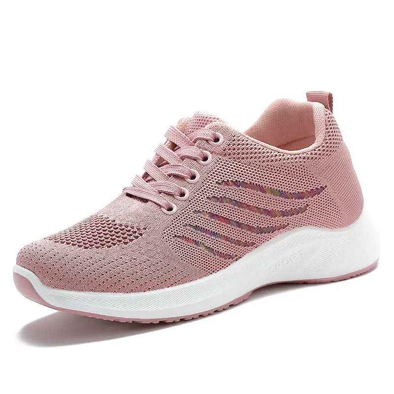 

Women Sneakers Mesh Breathable Casual Shoes Outdoor Light Sport Running Shoes Spring Casual Walking Shoes Tenis Women Shoes