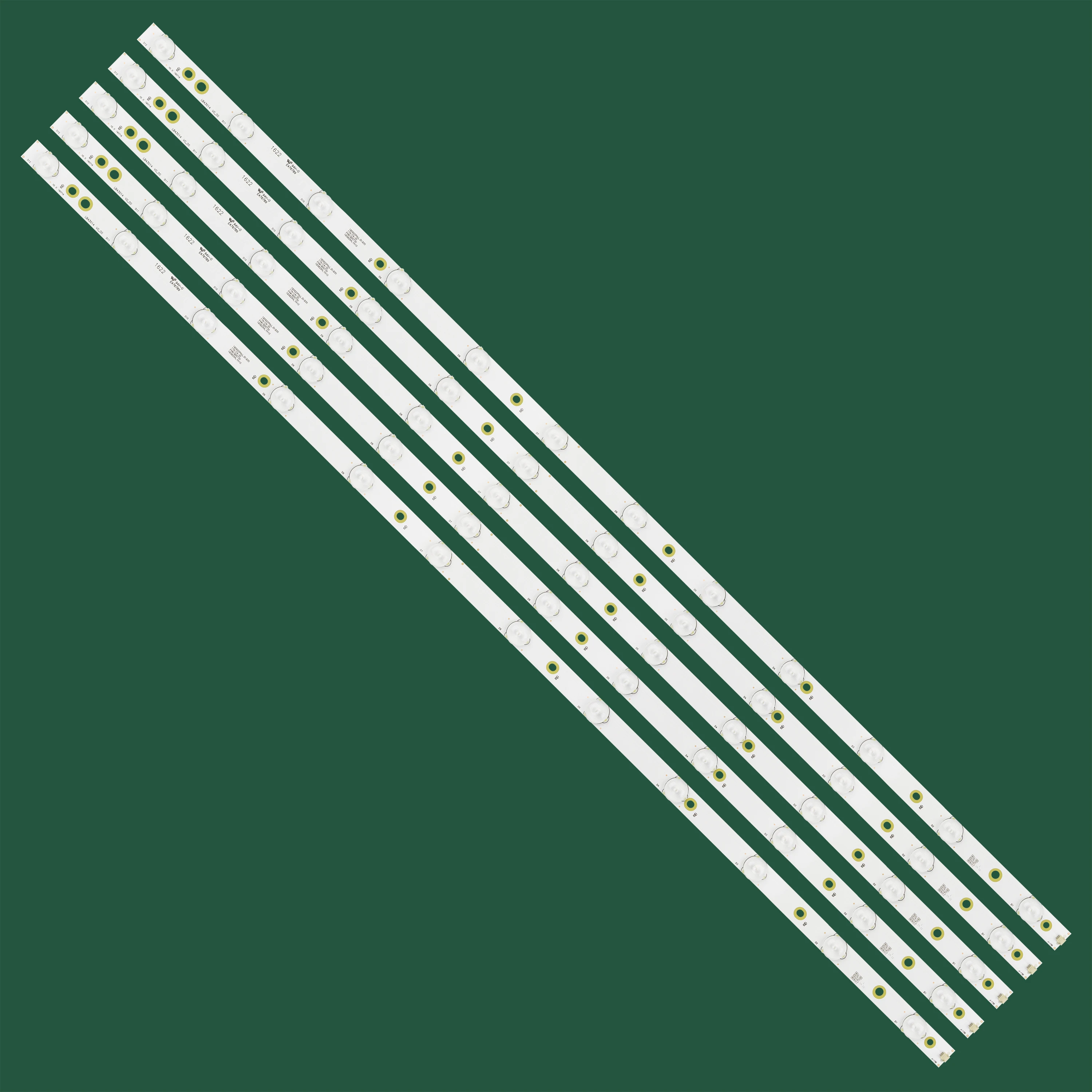 

5set=25pcs LED strip For 43PUS6272 43PUS6401/12 43PUS6501/12 43PUS6551/12 43PFT4439 43PFH4319 43PFK6540 43PUS6753 43PFK6560