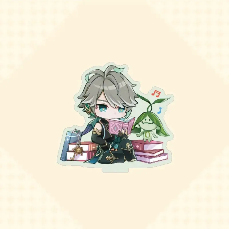 Sunsyea Genshin Impact Merch Alhaitham Акриловая подставка Коллекция аниме