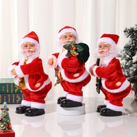 luanqi shaking buttocks santa claus doll christmas ornaments 2022 merry xmas decoration for home navidad gifts happy new year