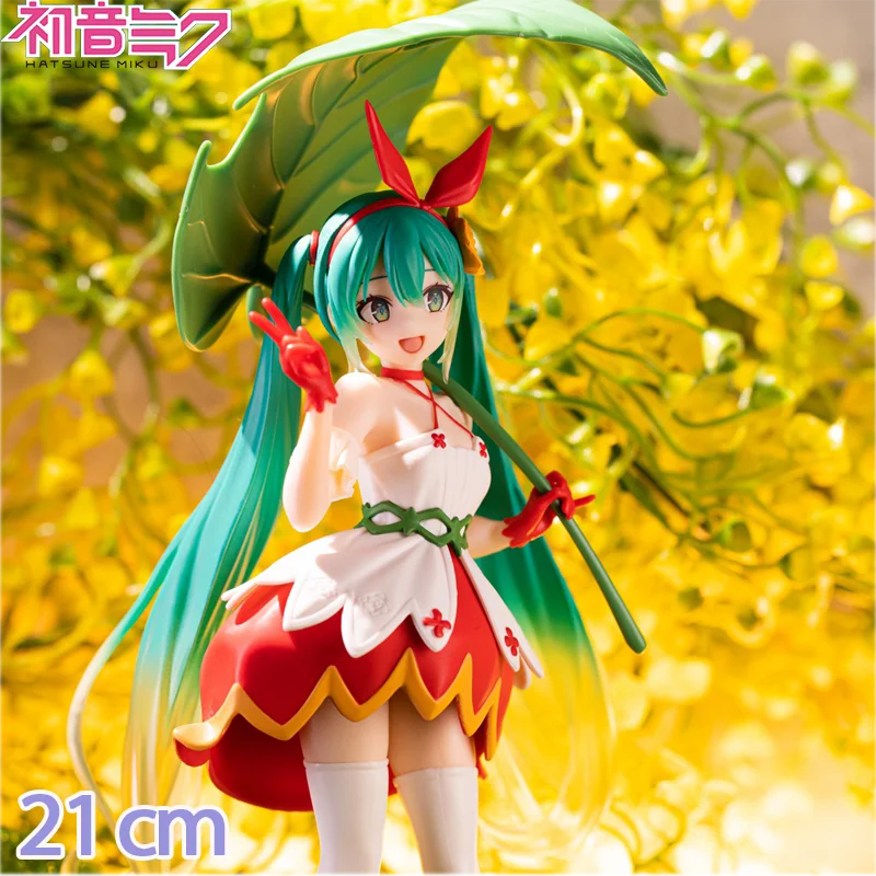 

Фигурки героев аниме Hatsune Miku, 21 см, игрушка-кукла из ПВХ