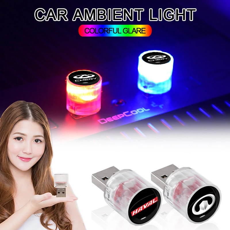 

Car Mini USB LED Ambient Lights Auto Interior for Seat leon mk1 mk2 mk3 lbiza 6l 6j altea ateca Sportcoup Alhambra accessories
