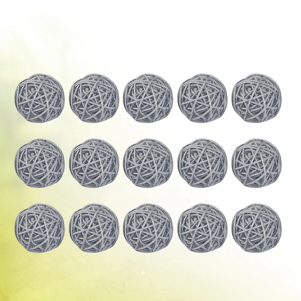 

Rattandecorative Wicker Filler Bowl Grapevine Orbs Woven Wedding Ornament Spheres Vase Diy Vine Natural Decor Sphere Decoration