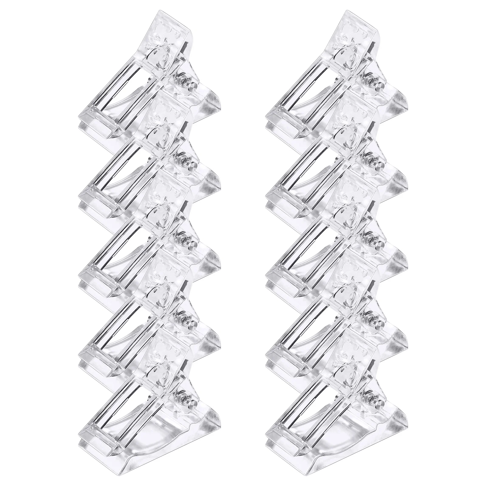 10 шт. светодиодные зажимы для наращивания ногтей