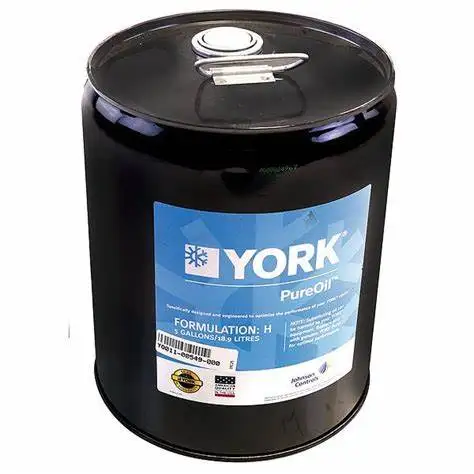 

York 011-00549-000 Oil for Compressor 5-Gallon Pail 01100549000