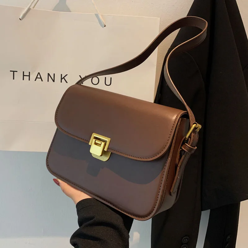

New Women's Shoulder Bag Handbag Messenger Bag Preppy Style Female Bag Vintage Envelope Bag High quality Briefcase