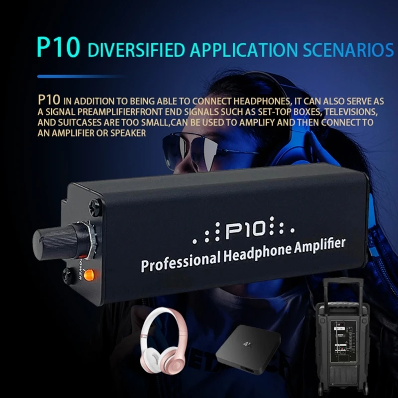 M17B Высококачественные усилители для наушников с индикатором питания