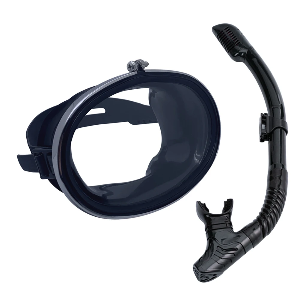 

Scuba Diving Mask Full Face Anti Fog Snorkeling Swimming Goggles Breath Tube Set