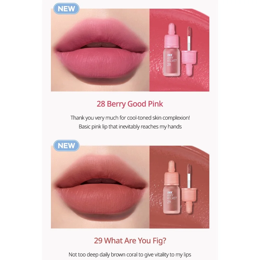 

Тушь PERIPERA воздушная бархатная матовая 29 цветов на выбор жидкая помада естественная 4 г маленькая бутылочка для кормления красочная косметика для губ