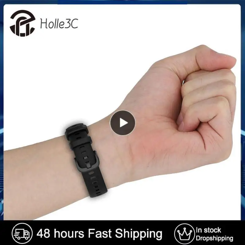 

No Odor Replace Comfortable Silicone Strap Harmless Single Lap General Wear Resistance Movement Adjustable Soft Bracelet