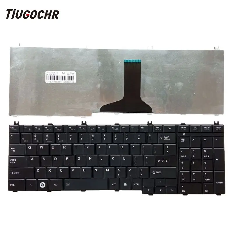 

New US black Keyboard For Toshiba Satellite C650 C650D C655 C655D C660 C665