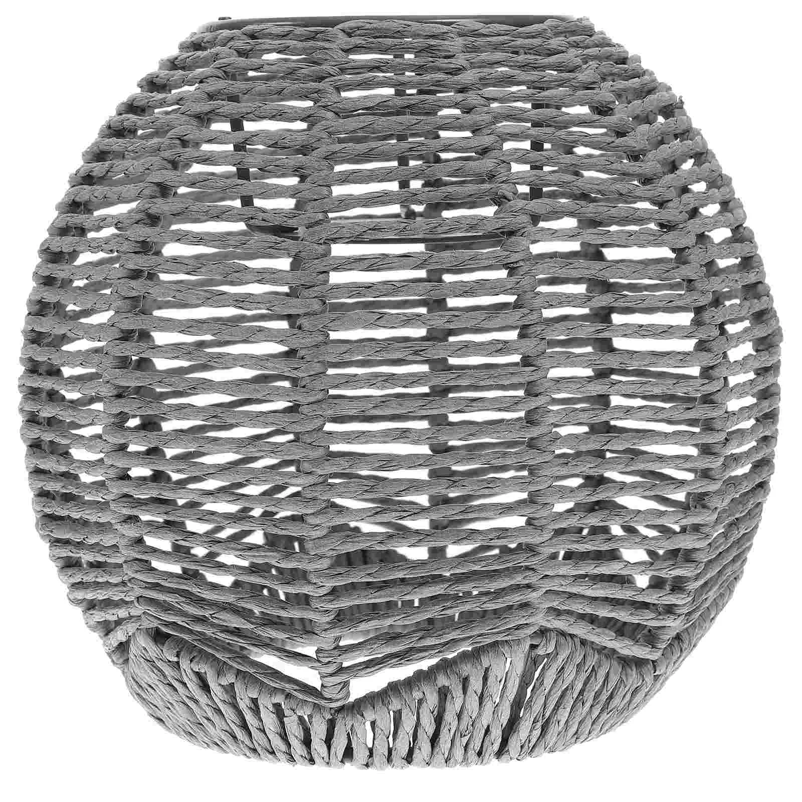 

Lamp Shade Light Ceiling Chandelier Rattan Lampshadescover Lampshade Shades Wicker Woven Covers Hanging Large Hotel Weaving