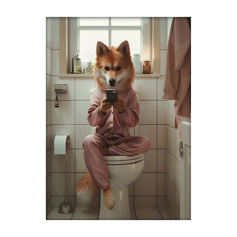 

Печать на холсте "Забавный постер с собакой Goldendoodle"