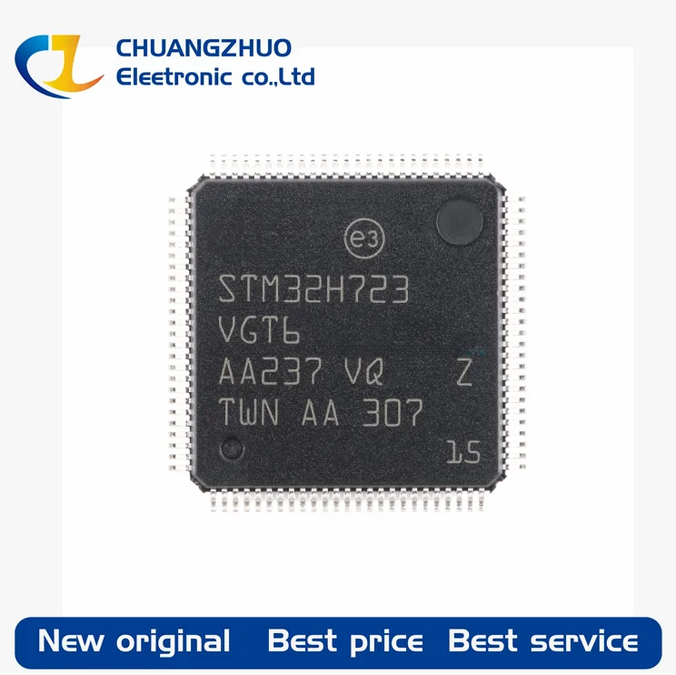 

Новинка, оригинальный микроконтроллер STM32H723VGT6, 1 Мб, 1,71 КБ, флэш-память 80, 3,6 В ~ 550 в, ARM-MSeries, МГц, флэш-память (14x14), блоки микроконтроллера, 1 шт.
