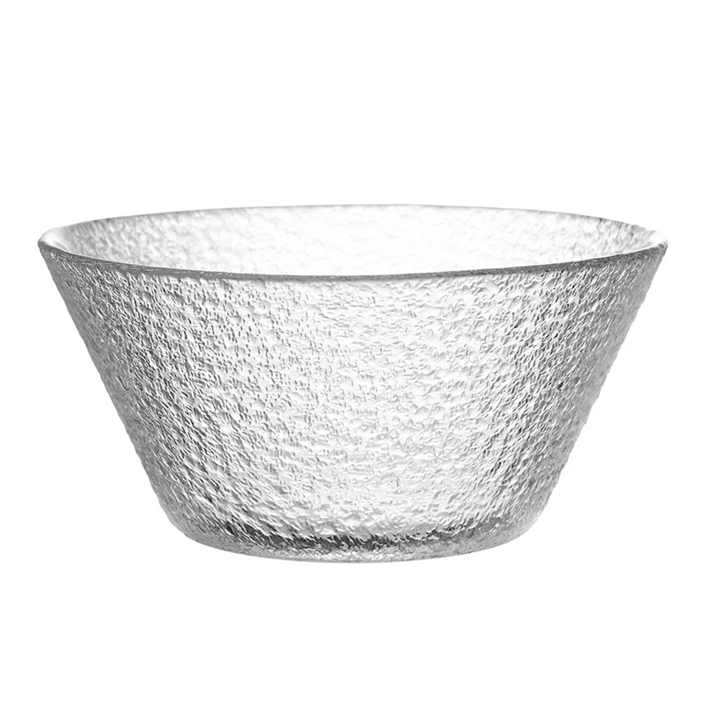 

Home Glass Tableware Transparent Fruit Dessert Mixing Bowl Kitchen Salad Bowl